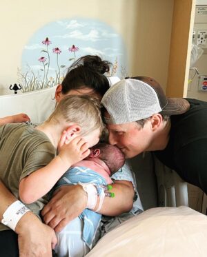 Connor Weil Instagram - And then there were 4. 
#sons #family #familyof4 #moredadmode