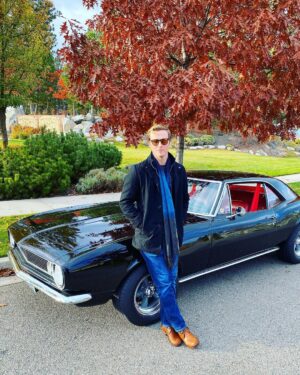 Connor Weil Instagram - Traded in the minivan for this 1967 Camaro with an LS Corvette engine, 5 SPD manual. #jk #musclecar #lifeisahighway 

📷&🚙: @tomknebes