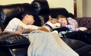 Craig Shoemaker Instagram - Two more shows @offthehookcomedyclub Naples, one show Sat @7springspa outside Pittsburgh. 

Cracks me up how people see me perform, laugh it up, get energized, but at home I put ‘em to sleep. 

I miss these 2, now 3 with our newly adopted Buffy, but as long as they’re being fed, not sure they miss me!! 😩

#standupdad #lovemyfamily #standupcomedy #roadlife #laughter #thelovemaster #craigshoemaker #daditude