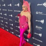 Cynthia Lee Fontaine Instagram – Mis Amores : last Night was extraordinary Good ! I’ll be posting all this week ! @glaad Media Awards was Amazing !!

My look : 
Inspired on the gay Flag Color Pink that means Sexuality . Punk Rock Realness !
And also I worked on this look with a cucu Glam  team that is 100% Part of our Queer community! 

Costume design by  @aviescwho 
Hair by @draglabwigs 

More post this week ! Just so happy ! 
And Happy Mother’s Day ! 

#glaadawards #nyc  #love #queer #dragperformer #dragoutthevote #rupaulsdragrace #acceptance #celebration