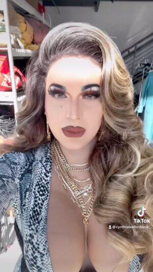 Cynthia Lee Fontaine Instagram - To every single promoter , Manager , Agent , Bar owner , Pride Committee , organization, Production event , Drag Story event, Tv Producer , music festival and more : Book us ! local Drag Performers , Dragula , La Drag Queen Soy Yo , Drag Latina , La Mas Draga, Rupaul’s Drag Race , Drag Race International franchises and more ! We NEED to show up!  And when you , Performer , get ready in Drag : the more sequins , sparkle and Bigger the hair , the closer to victory and respect ! We will not be silenced ! Ya’ll means Ya,ll !

📷 by @anthonygareaux 
💇🏻‍♀️ by @the.queenbee 
👗 by Me 
#advocacymatters #dragqueen #dragshows #yallmeansall🌈 #dragstorytime #lgbtq🌈 #rupaulsdragrace #tuyyo #support #translifematters #humanrights #fyp #foryoupage #estearteserespeta #factura #shakira #karolg