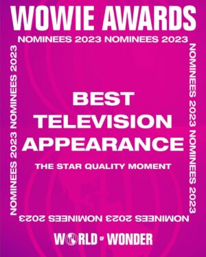 Cynthia Lee Fontaine Instagram - 😍!Como ! ¿ Que Que? 😍

I’ve been nominated for a WOWIE!  For the Best Television Appearance Category for my participation on the Soup Opera / Telenovela from Brasil @tvglobo #vainafé  Im so happy ! 🥫 Vote for me once a day at worldofwonder.net.  Or visit my stories for the link  everyday !! #WOWIES winners will be announced at @rupaulsdragcon! 🤞on May 12-13 , 2023 !  Please support and congrats to all the nominees on this category ! 

#rupaulsdragrace #wowieawards2023 #fyp #nomination #estoyhisterica #BestTelevisionapperance #nominada #shanteyoustay #fromRucostoglamup