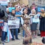 Cynthia Lee Fontaine Instagram - Thank you 🙏🏻 everyone who attend the All In For Equality Advocacy Day Rally this past Monday at the Capitol of Texas In Austin . It was an honor to represent Drag Out the vote as the New National Co-Chair of this tremendous organization . Thanks to GLAAD Equality Texas Human Rights Campaign Transgender Education Network of Texas Lambda Legal and Drag Out The Vote for everything! We made some noise ! Thanks to my boyfriend for coming and my drag niece too . And to all my #lgbtqcommunity you show up ! That’s the way it is ! 👏👏👏 And like I said on my speech : “ let's continue sending a message to these politicians. Let 's raise our voices together and shout out loud that we are here to stay and that we are worthy of living our lives with dignity and respect. Alcemos nuestras voces juntos y gritemos a viva voz que estamos aquí para quedarnos y que somos dignos de vivir nuestras vidas con dignidad y respeto! “ I am What I Am “ 🔥There’s more to do ! And we will not be silence ! Y’all means Y’all 🔥 #transkids #dragperformer #rupaulsdragrace #transgenderrights #dragqueenstoryhour #dragqueenshow #humanrights #Glaad #Dragoutthevote