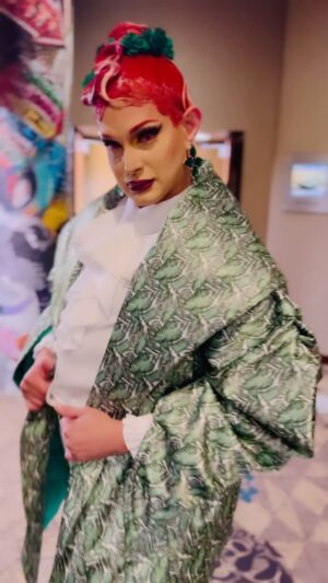 Cynthia Lee Fontaine Instagram - The @traviscountydems Fundraiser JBR Dinner Gala for Register to vote campaign was a huge Success.  Last night we Raised 400,00$ !  Thanks to Cynthia Van Maanen 
Executive Director, Travis County Democratic Party , Kimberly and the rest of the Production for invite to perform and co host this important event . 

Video by @armando.blue 
Hair by @draglabwigs restyle by me 
Jacket by @daniel_mindiola 

#fyp #activist #dragqueen #dragrace #viral #lgbt🌈  #queer #proud #artist