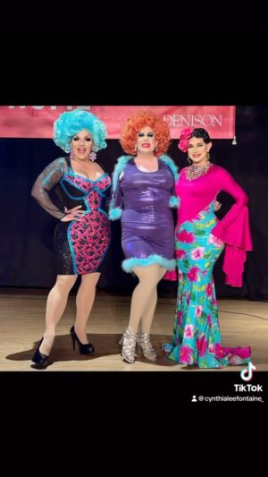 Cynthia Lee Fontaine Instagram - 💕The Kindness Cucu Bingo 2023 at @denisonu was so much fun ! 

💕Thanks to @themadamwoods and the Staff for everything! 

💕@🏳️‍🌈 Ana 🇲🇽 thank you so much for your love and support my Angel . 

💕To all the  attendance and our Bingo Winners thank you .

💕To my Queen of Kindness  @mrskashadavis : 3 years in a row working  with you on this event and all I have to say is Thank you ! Sister you are such a HUGE inspiration to me and so many ! I love you and wish you the best on everything is coming your way !!! And a year ago you told me about my hip replacement surgery ( when I was in so much pain performing with you ) “ You will be fine “ and I feel great now ! Love you ! 

#fyp #college #denison #rupaulsdragrace #queenofkindness #Cucu #love #sisters #bingo #dragqueen #dragisnotacrime #draguslove #fun #host #performance #allstars8