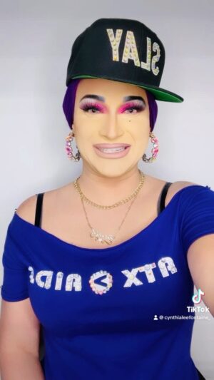 Cynthia Lee Fontaine Instagram - 💥Thank you for support #bingequeens and #DragRaceMexico 

💥 Happy Pride Austin , Texas 

💥 Thanks  to Oasis for such a great online Conversation about Queer rights , activism, HIV and STIs awarness ! 

💕Specially thanks to @LUXX NOIR LONDON  for the make up tips ! 💕

Be yourself and don’t stop dreaming! 

#fyp #BingeQueens #DragRaceMexico #dragqueen #barbieactivist #boricua #latinx #lgbtqia #activism #hiv #CAREProgram #Oasis #substanceuse #preventionprograms