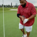 DJ Khaled Instagram – Great golf ⛳️ LETS GO GOLFING 🏌️‍♂️ 
@wethebest | GOLF ⛳️