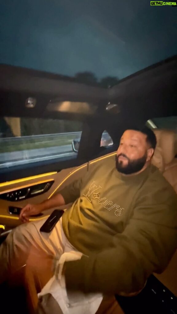 DJ Khaled Instagram - Just left a voice note @djpremier Just thinking 🤔 in real time , zoned out at the moment