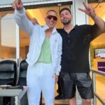 Daddy Yankee Instagram - Vacilando con el bro @jquiles un poco de Afro music pal’ sistema! 🌍 🥁 🪘 🎷 🎶 loanDepot Park