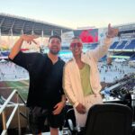 Daddy Yankee Instagram - Vacilando con el bro @jquiles un poco de Afro music pal’ sistema! 🌍 🥁 🪘 🎷 🎶 loanDepot Park