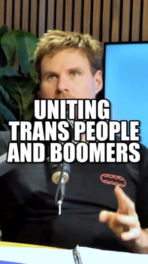 Damien Power Instagram - Bringing boomers and the trans community together. From the Neurotic News podcast.
