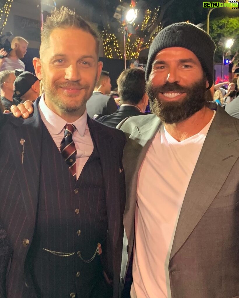 Dan Bilzerian Instagram - @tomhardy is a beast. If u haven’t seen Bronson, watch it. He killed it tonight in Venom too 📷 @linoeding