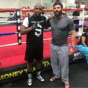 Dan Bilzerian Instagram - Congrats champ #MoneyMakesMoney #YouDidHaveMeSweatingThough