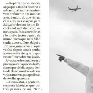 Dan Ferreira Instagram - Se reconhecer numa entrevista é de uma alegria sem tamanho. 
Acordei com essa matéria linda no @jornaloglobo de hoje feita por @mariafortuna27. Falando do que me fez realizar #ILA, meu primeiro disco com produção de @gabomarinho, meus próximos trabalhos no cinema, religiosidade e a vida em família com meu amor Jéssica, e nosso amor Máli. 

Obrigado pelo papo e pela sensibilidade na matéria, Maria.
O link pra quem quiser ler na íntegra tá no stories!