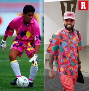 Dani Alves Instagram - Mi homenaje a ti Jorjito Campos 😝!!
Sabe que flow es con nosotros 😂. 
#PulmasBoyz
 #GoodCrazyInDaHouse😎
