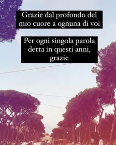 Daniela Collu Instagram - Grazie per ogni singola parola detta, per ogni spazio conquistato, per ogni ragionamento, studio, analisi, per aver reso un universo di dolore così luminoso da non poter essere più ignorato. Grazie a tutte per aver fatto il lavoro sporco, se cambierà, e cambierà, sarà merito del vostro impegno.