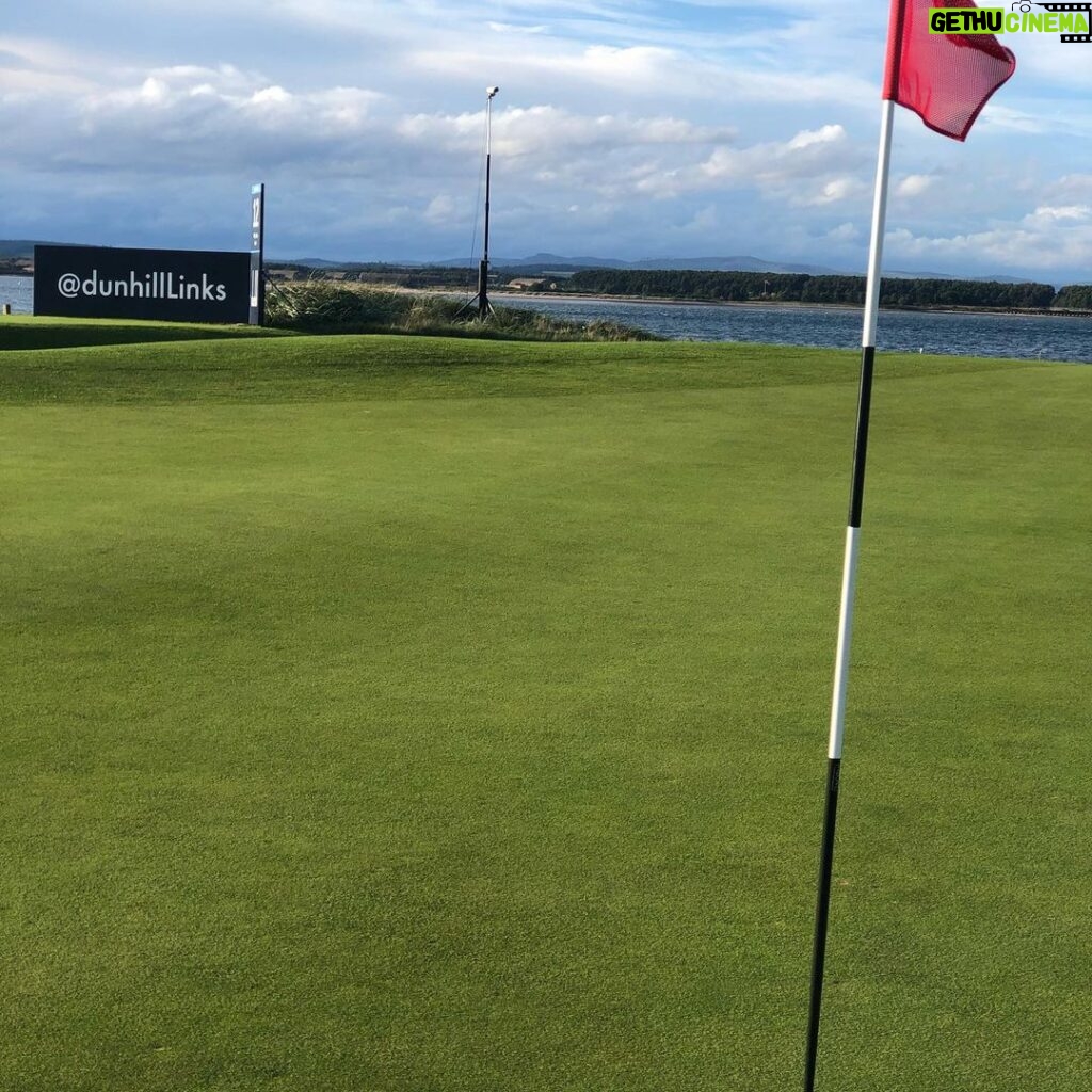 Dave Farrell Instagram - To say Scotland, and particularly St Andrews, is one of my favorite places on the planet would be an understatement. So happy to be back at @thehomeofgolf for this year #dunhilllinks ! Enjoyed a wonderful Monday practice round with @bradleywillsimpson , Mr Tyson, and Mr Edwards. Today, @kingsbarnsgolflinks is on the agenda. Tournament starts Thursday… I’m feeling good things coming! @dunhilllinks