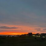 Dave Farrell Instagram – It’s been a minute since I’ve been on instagram… took this pick from my window this morning overlooking the @thehomeofgolf of today’s sunrise… the calm before the storm! Cold, windy, and very rainy today, but always a pleasure to be playing in the #dunhilllinks championship!