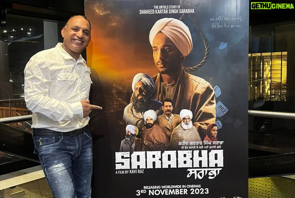 Dave Sidhu Instagram - ਕਰਤਾਰ ਸਿੰਘ ਸਰਾਭਾ / 03 November 2023