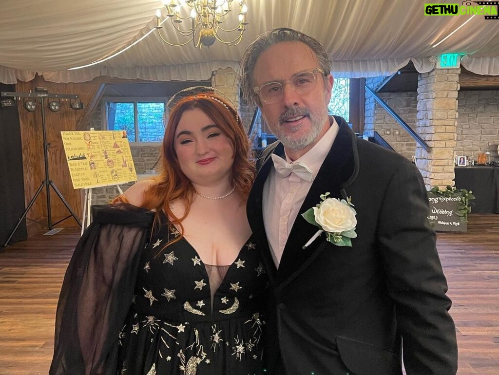 David Arquette Instagram - Last weekend I had the honor of being in the wedding of @sabwich_ and @casketcasanova and it was beautiful! Thank you for having my as part of your special day - it was magical! Congratulations you two