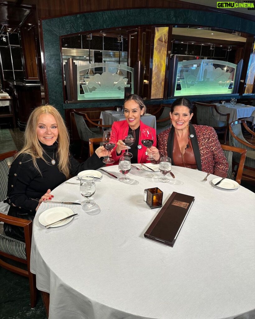 Dawn McCoy Instagram - This past Sunday, I flew to Galveston to shoot a @NBCTexasToday segment with @adrianalopeztv on @princesscruises Regal Princess at the Port of Galveston. We had the JOY of shooting with The Love Boat original cast member, @officialjillwhelan (Vicki Stubing for those who know and love like I do) - and when I say joy, I mean JOY!!🎉 And, @adrianalopeztv and I had never worked on @nbctexastoday until this shoot - and we couldn’t have had more fun!! Thanks to everyone involved - producer @graysonbcagle, @nkamali @simplycristina, Becky & Steve and Executive Producer, @jessica_grose, who made the day not only seamless but ridiculously fun! Can’t wait for y’all to see it when it airs on Wednesday, 12/13 (set your DVRs)! #DawnsDestinations * my jacket: @trinaturk @mrturk PORT OF GALVESTON