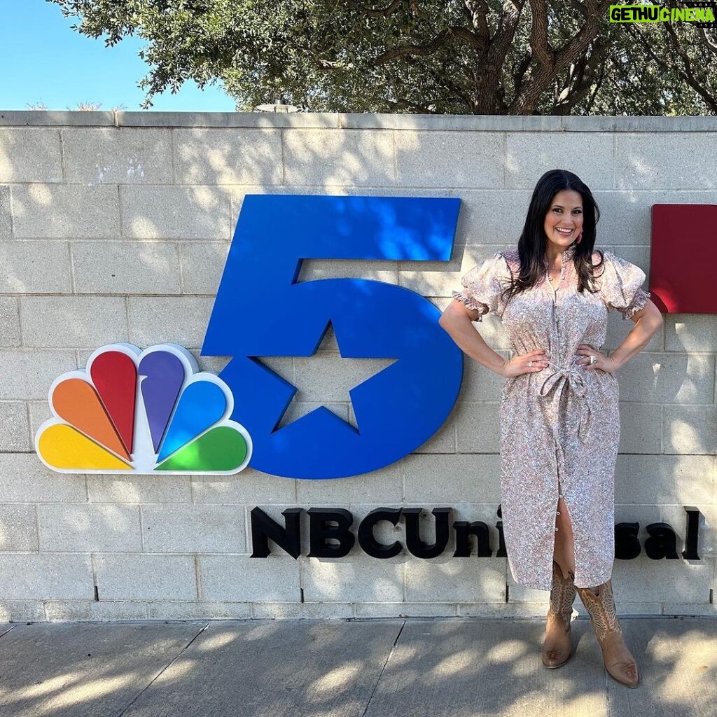 Dawn McCoy Instagram - I am SO thrilled to share that I’m back this week in Dallas at NBC5, shooting a few segments with @NBCTexasToday! 📺 I can’t wait to share more with you, but for now… I am just feeling so grateful to be a working mama who loves, loves, LOVES what I do and to have such a loving, nurturing and supportive support team for Waylon & our little family in Los Angeles when work takes me a way for a couple of days. I also want to give a BIG, Texas-sized thank you to Executive Producer @jessica_grose, Host @kristindickersontv Producer, @everr_huerta - and the ENTIRE staff here - who are always SUCH a downright joy! Southern hospitality at its finest. Can’t wait to get back in December! 🩵✈️🎬 📺 Dress: @dondolo.official Hair: @hairaddition.llc #nbctexastoday #DawnsDestinations Dallas, Texas