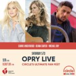 Deana Carter Instagram - Join me, @carrieunderwood and @michaelraymusic for a special @opry Live this Saturday at 9/8c pm. Download the new @circleallaccess (Circle Now) app to stream. #OpryLive #CircleAllAccess