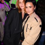 Demi Lovato Instagram – Thank you @stellamccartney for a great night 🖤💫