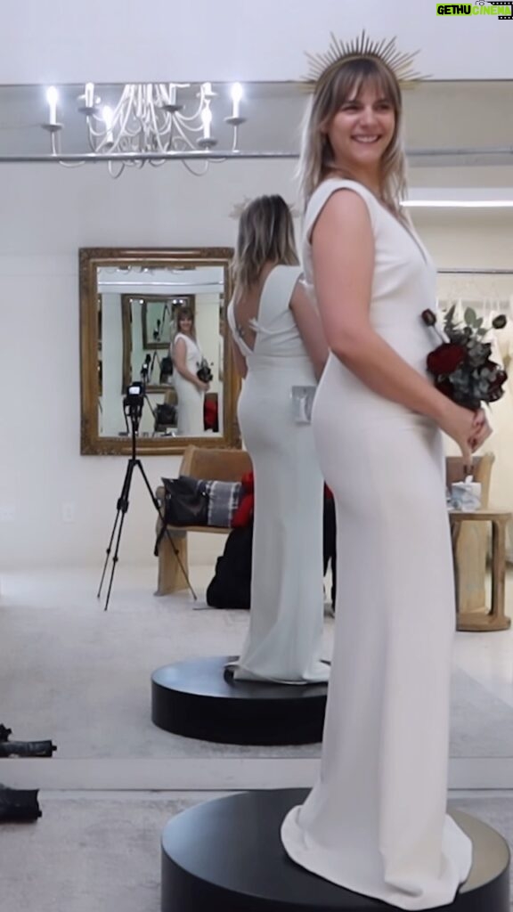 Devin Lytle Instagram - This week on #devinbutbetter, I’ve assembled 10 wedding dress shopping hacks cut with sneaky vlog footage of my Mom and I in hot pursuit of “the dress.” It’s a personal and fun little video, so scoot on over to YouTube to catch the full experience! 🤍 #weddingplanning #weddingdress #video
