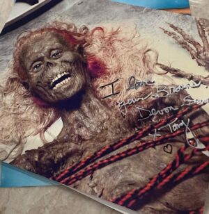 Devon Sawa Instagram - This poster was on my wall from age 13 till I moved out. Little did I know the great @tonygardner, whom I work with on that show I’m not permitted to talk about, was the mastermind behind the makeup effects. It’s one of my all time favorites. I still like the little guy better.