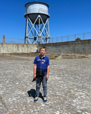 Devon Sawa Instagram - He was absolutely fascinated this day. Alcatraz.