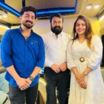 Dhanya Mary Varghese Instagram - We are super excited for the most awaited movie of the year “Neru”, starring the mega superstar and The Complete Actor, Shri Mohanlal that is releasing tomorrow. We feel so happy to share these pics today, because my childhood friend @santhi_mayadevi is debuting as one of the scriptwriters in the most demanded team. It’s really an inspiration for me when i look at how you chased your dreams and made it a reality. So proud of you. Wishing you and the whole crew of Neru all the success. #neru #nerumovie #mohanlal #johnjacob #dhanyamaryvarghese #bestwishes