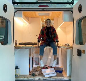 Diana Nicolau Instagram - Van Lorenza 🚐
My dream came true 🥹

•
9 months after 🔨
#vanlife #vanproject #vanlifeportugal @project.vanlife 
👏🏻 @despert.builders