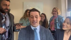 Dino Fetscher Instagram - Another little BTS snippet of when we had a piano in the green room. Forgot the words, chords and pitch 😂 BUT we were having a laugh and that’s all that counts #foolmeonce #YOURUINEDIT @netflix @netflixuk