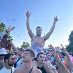 Dino Fetscher Instagram - ✨Mighty Hoopla Saturday ✨ Love love love ♥️🌈