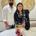 Dipika Kakar Instagram - Wish u a very happy birthday @saba_ka_jahaan …. Hamesha aise hi khush rahe tu dil se yahi dua hai… & I know now that u have @khalid_niaz23 by your side wo tujhe kabhi udaas hone hi nahi dega… Thank u sunny… humaari saba ko itni saari khushiyan dene ke liye❤️❤️❤️…. Love you both . . mai phir post ke liye late hogaye 🤣 . . thank u @dcakecreations for the lovely cake ❤️