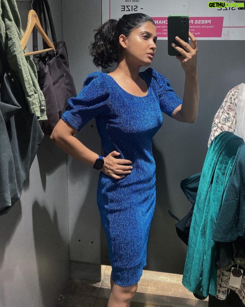 Divya Prabha Instagram - “Transforming hangers into outfits;💙