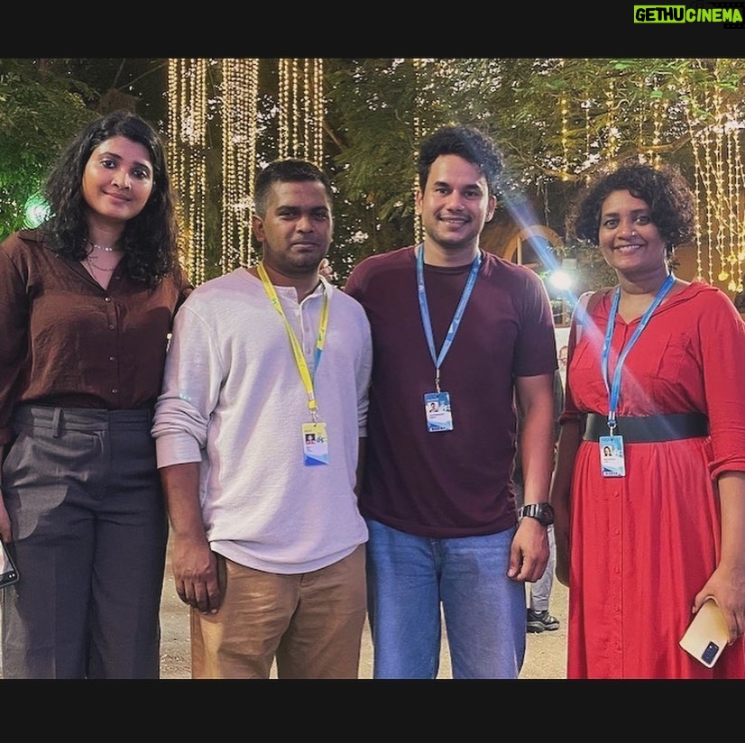 Divya Prabha Instagram - IFFK 2023 with the team ‘FAMILY ‘ … Thank you @don.palathara @newton_cinema @sherincatherine19 for the wonderful opportunity… thanks to each and everyone of the entire team … #thebestof2023