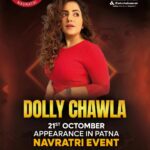 Dolly Chawla Instagram - Patna Again With Beautiful @dollychawla22 For More Details and Artist Booking Call on 9373804881 @tamanna_events_official #garbaevent #dollychawla #tamannaevents❤️ #tamannaevents #patna #navratri #actress #event2023 Patna, India