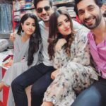 Dolly Chawla Instagram - Posted @withregram • @sahilphull No matter how tiring the shoot is.. we all make the best out of it.. #bestvibes . @sanaaminsheikh @i.m_anirudh @dollychawla22 . . #sahilphull #newpost #instadaily #bts #atrangi #bond #friendshipgoals #instalike #vibe #fyp