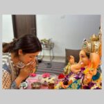 Dolly Chawla Instagram - गणपति बप्पा मोरया ❤️❤️ #picoftheday #ganpatibappamorya #festival #ganesha #vibes