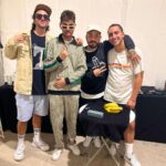 Don Patricio Instagram - La banda del patio🫶 @djpimpmadfinger @davidbaodrums @juan_arance