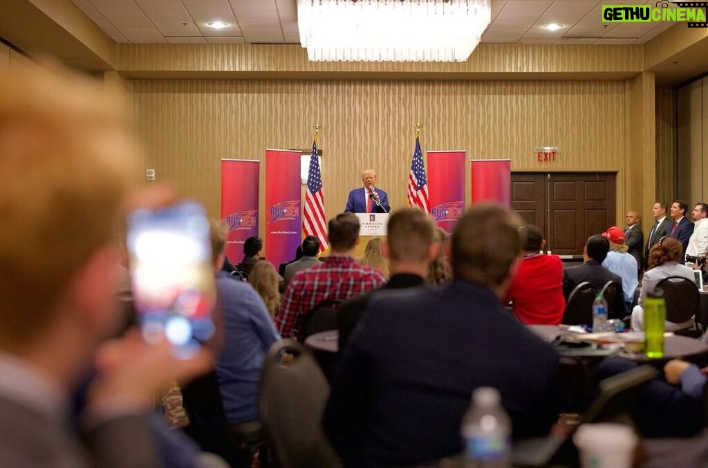 Donald Trump Instagram - Earlier today, President Trump stopped by the Run Gen Z conference in Des Moines, Iowa—Youth loves Trump! ia.donaldjtrump.com