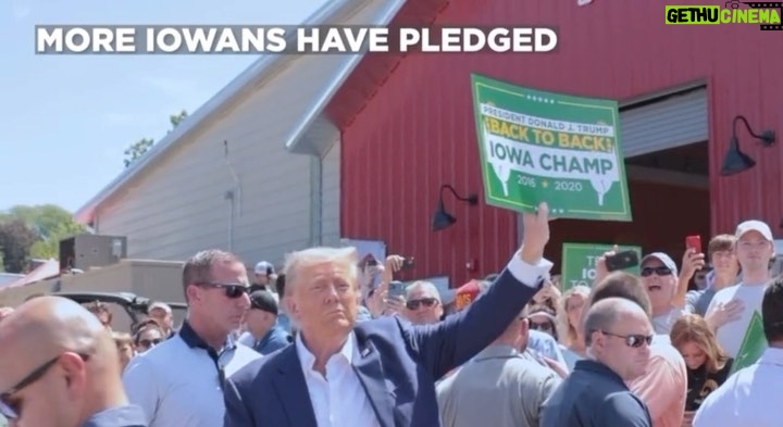 Donald Trump Instagram - THANK YOU, IOWA! You can Commit to “Caucus for Trump” today at the link in bio! #MAGA #IOWA #IowaCaucus #Caucus #Vote #Trump2024 #MakeAmericaGreatAgain (https://landing.donaldjtrump.com/landing/iowa-commit-to-caucus-djt)