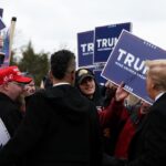 Donald Trump Instagram - Great seeing so many Patriots at a polling site this afternoon in Londonderry, New Hampshire. Get out and VOTE, New Hampshire. Let’s #MAGA!!!