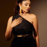 Drishya Raghunath Instagram - C L E O P A T R A Experiencing the magic and allure of Egypt through the eyes of a modern-day Cleopatra 👁#ModernMuse Ft. @drishya__raghunath Photography & retouch: @zoom.inphotography Styling: @stylewithandriya @andriya_nunez Makeup & hair: @gopzmeow Outfit : @acornfashionlines Earing: @zorros_jewelstore Special thanks: @vishnu.chandrabose @mr.canographers Studio: @tinyturtle.media