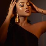 Drishya Raghunath Instagram - C L E O P A T R A Experiencing the magic and allure of Egypt through the eyes of a modern-day Cleopatra 👁#ModernMuse Ft. @drishya__raghunath Photography & retouch: @zoom.inphotography Styling: @stylewithandriya @andriya_nunez Makeup & hair: @gopzmeow Outfit : @acornfashionlines Earing: @zorros_jewelstore Special thanks: @vishnu.chandrabose @mr.canographers Studio: @tinyturtle.media