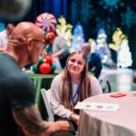 Dwayne Johnson Instagram – This is Gabrielle Cox from @makeawishamerica. 
She’s 15 and she’s awesome! 

Gabrielle’s wish was to meet me. 

Truth is, I was lucky to meet her. 

Very cool girl who has this strong measured teenager demeanor and you can tell when she locks into something, she does it. I love it! 

So much negativity in the world today, but if you look deeper – you’ll find so many good things and good people, and Gabrielle is one of them. 

#MakeAWishDay 
#21Kids
#BestDayEver