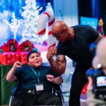 Dwayne Johnson Instagram – This is David Jaramillo from @makeawishamerica 
He’s 12 and he’s awesome! 👏🏾 

David’s wish was to meet me. 

And he wanted to prove to himself and the world that his arms were more muscular than mine! 
Well he succeeded because I ain’t got nothing on David 😊💪🏾💪🏾

David asked so many brilliant questions and it was my honor to make his wish come true! 

There’s a lot of negative noise in the world today, but there’s also A LOT of positive good stuff out there too, and David is one of them. 

#MakeAWishDay 
#21Kids 
#BestDayEver
