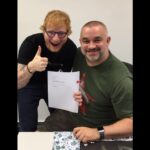 Ed Sheeran Instagram - Happy 50th birthday to my manager @stuartcamp73. You changed my life and no one works harder. Even when we’d become successful I still pretended I had to sleep at your house because I loved hanging out so much, then you moved, so I moved upstairs. Then you moved again and I can’t annoy you as much. But I love you more than you know (you probably do know though). Thank you for always believing in me and telling me when my shit ideas were awful. And happy 50th you dinosaur xx